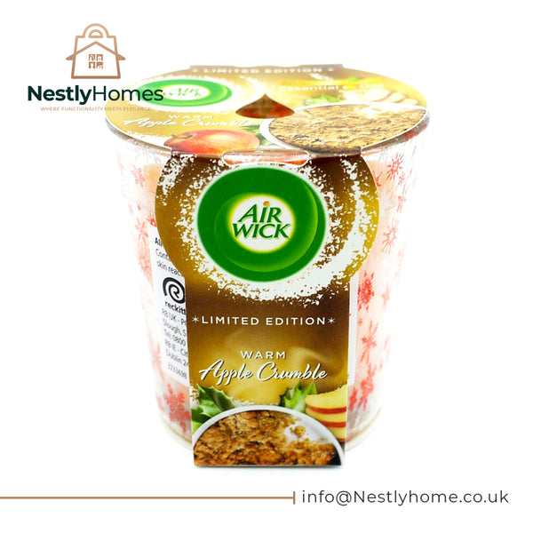 AIRWICK CANDLE APPLE CRUMBLE 105G