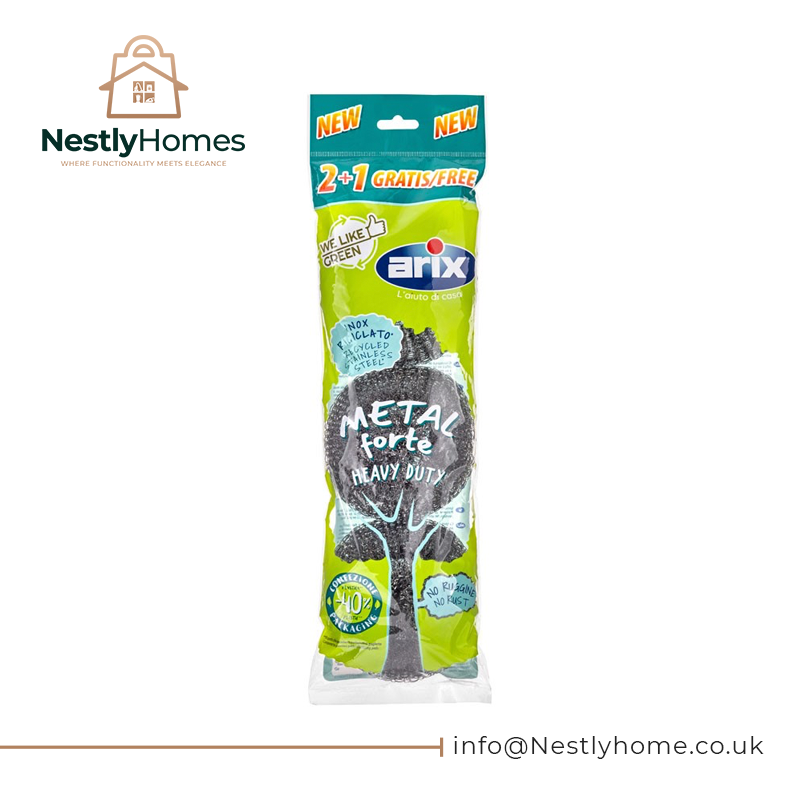 Arix We Like It Green Stainless Steel Scourer