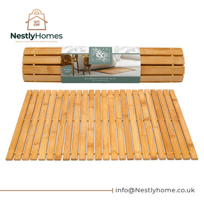 Bath Mat Relax & Unwind Bamboo 40x60cm