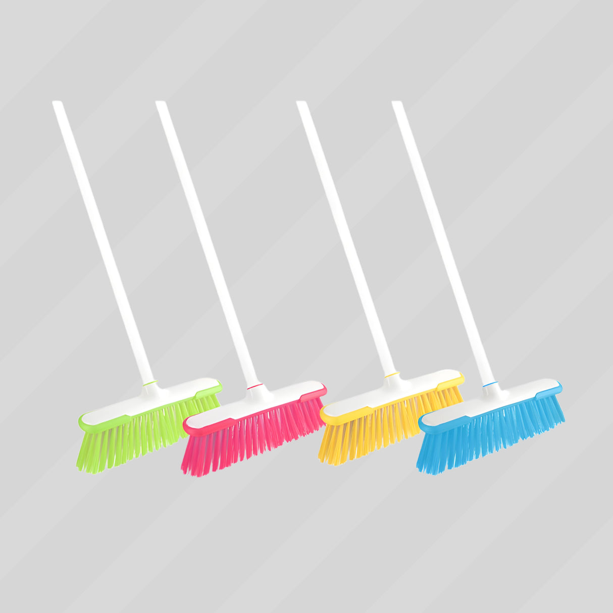 Bettina Broom & Handle 4 Assorted Colours