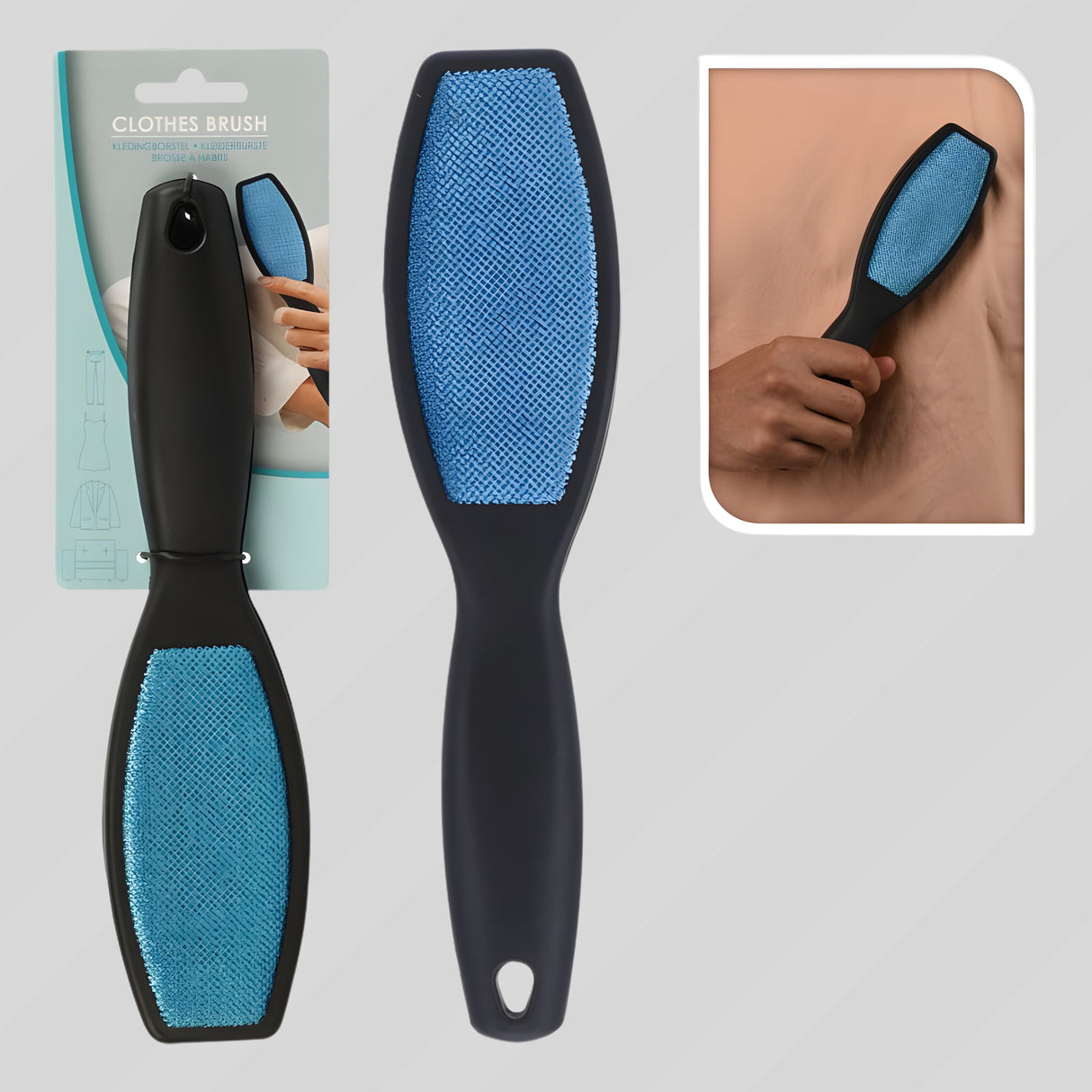 Clothes Brush Pp 245Mm Blue