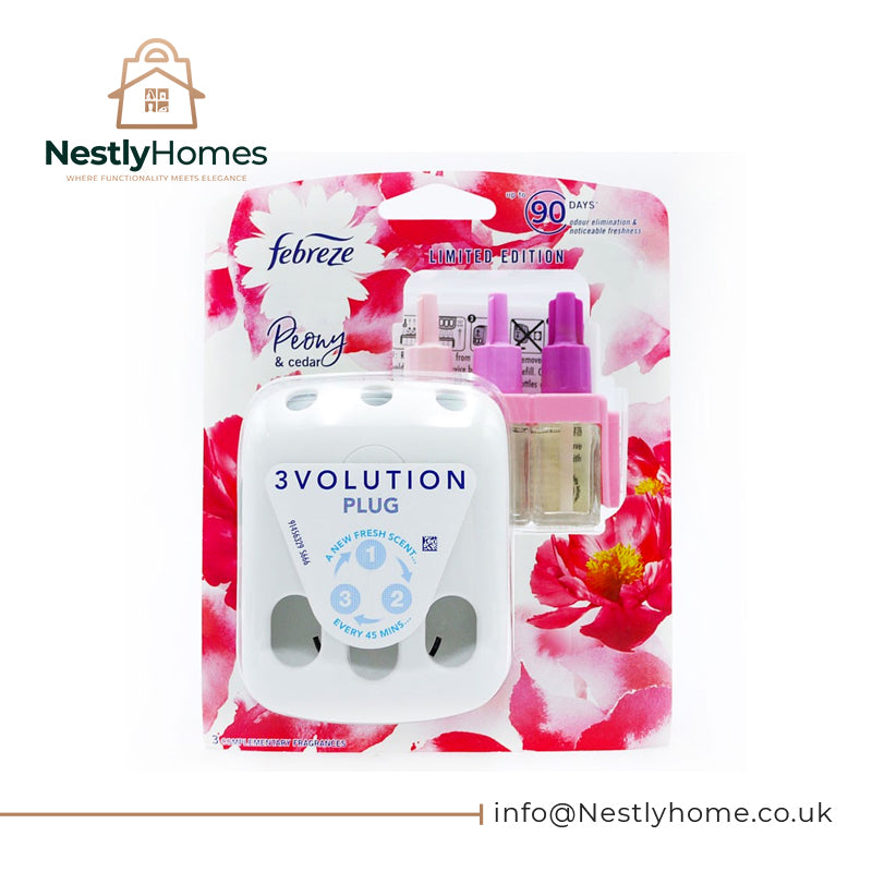 FEBREZE 3VOL COMPLETE PEONY CEDAR