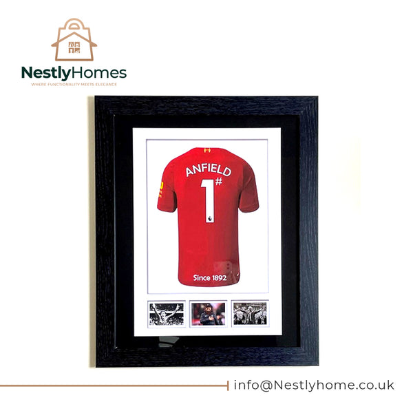 Frame Liverpool F.c Shirt 50x40cm