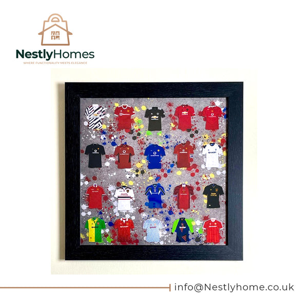 Frame Manchester United F.c Kits 40x40cm