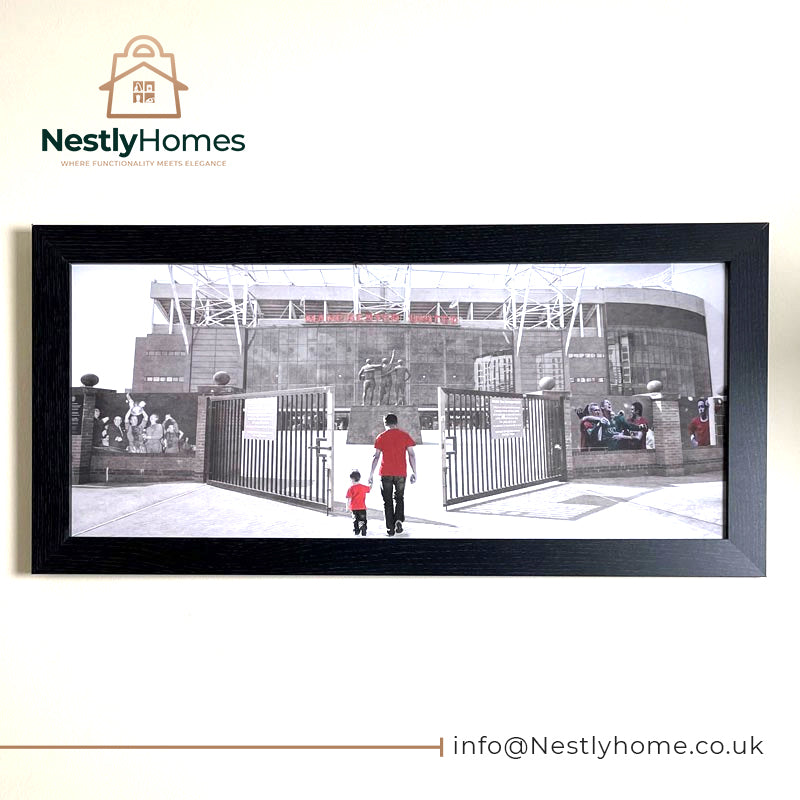 Frame Manchester United F.c Old Trafford 70x30cm