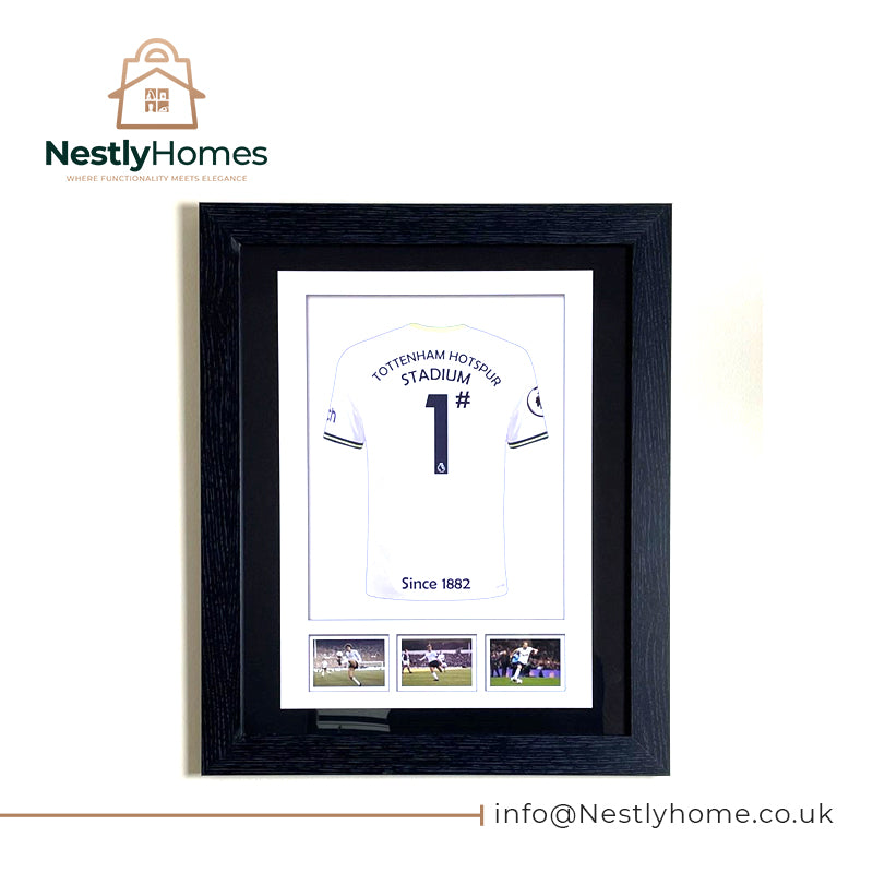 Frame Totenham Hotspur F.c Shirt 50x40cm