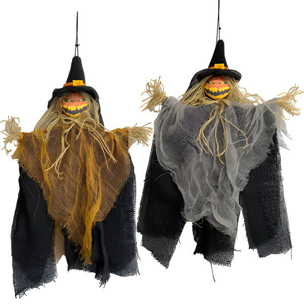 HALLOWEEN PUMPKIN GHOUL 35CM