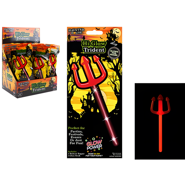 HALLOWEEN RED GLOW TRIDENT
