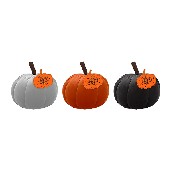 Halloween Velvet Plush Pumpkin 16Cm