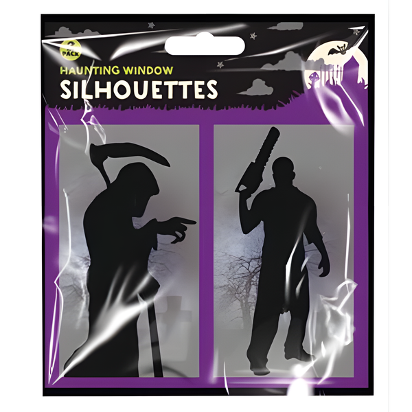 HALLOWEEN WINDOW SILHOUETTES
