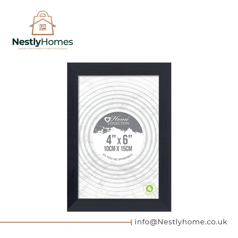 Home Collection Black Frame 4x6inch