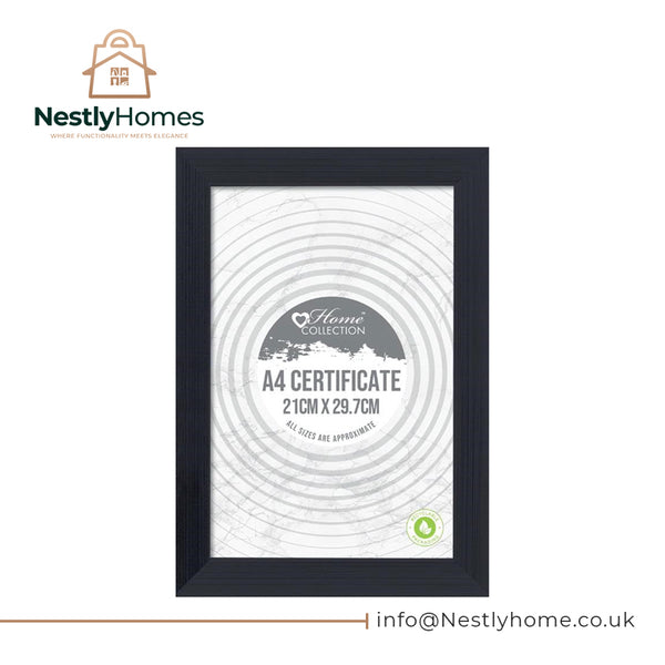 Home Collection Black Frame A4