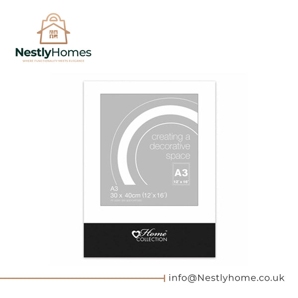 Home Collection Clip Frame Glass A3