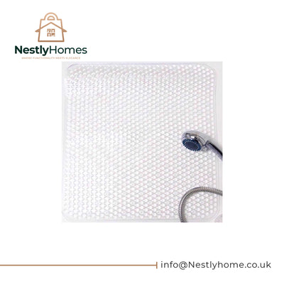 Sabichi Bath Mat Square Pvc Clear