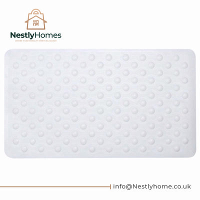 Sabichi Bubble Rubber Bath Mat White