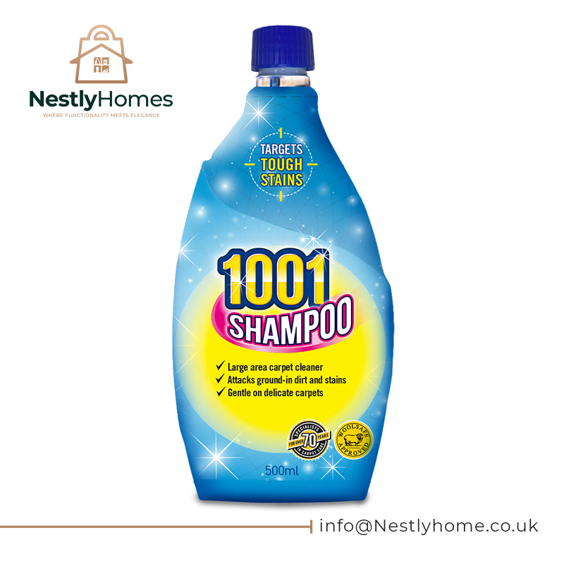 1001 CARPET SHAMPOO 500ML PK6