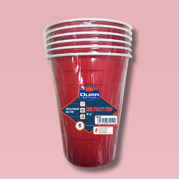 16Oz Red Party Cup 6Pk