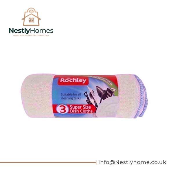 Abbey Dish 3 Cloths Rochley Jumbo