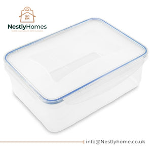 Addis Clip Tight Rectangle Food Box 2l