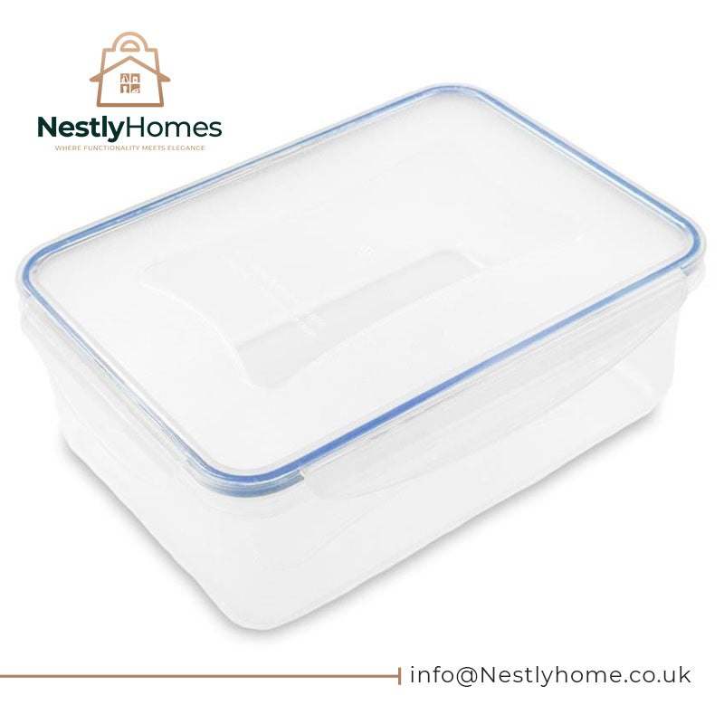 Addis Clip Tight Rectangle Food Box 2l