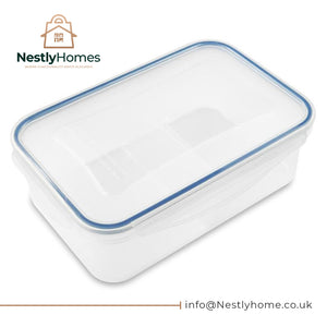 Addis Clip Tight Rectangle Lunch Box 1.2l