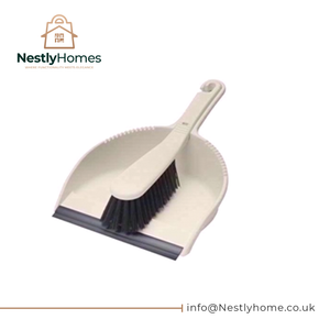 Addis Dustpan & Brush Linen Soft: Success