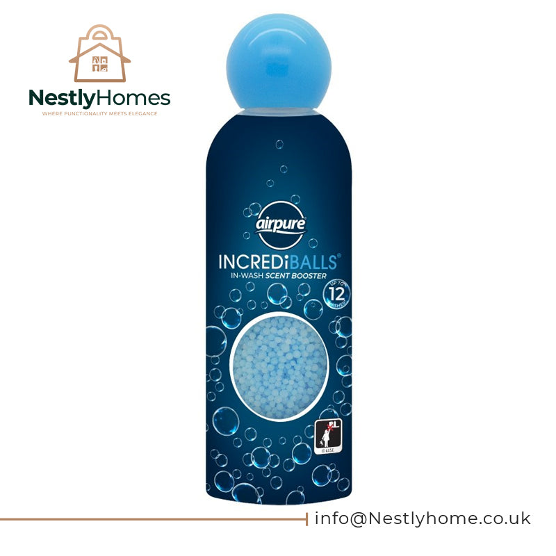 Airpure Incrediballs In-Wash Scent Booster Clean Skies 10 Wash Each