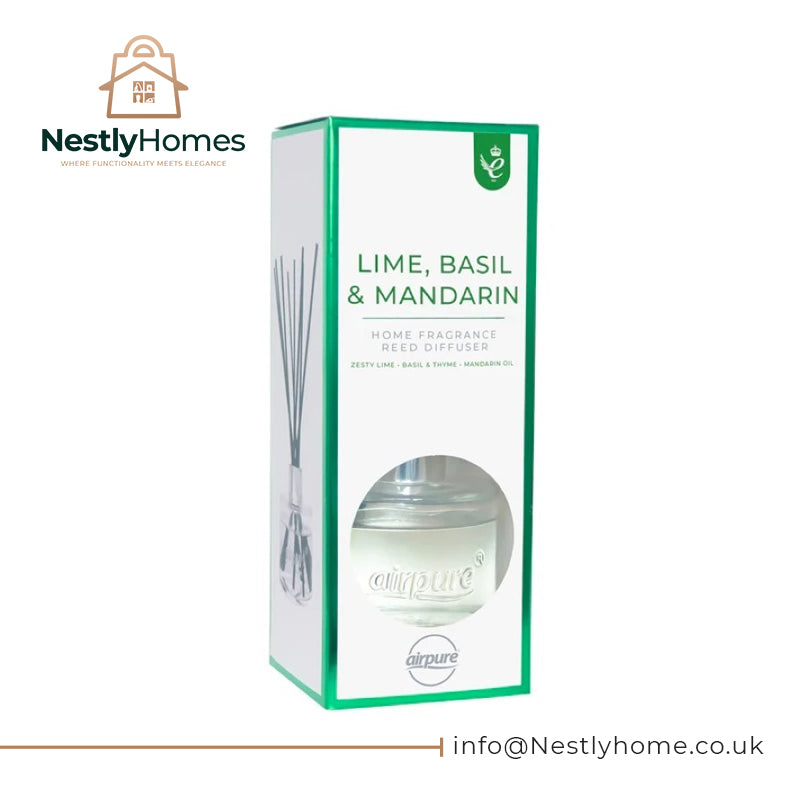 AirPure Reed Diffuser Lime Basil & Mandarin 100ML PK4