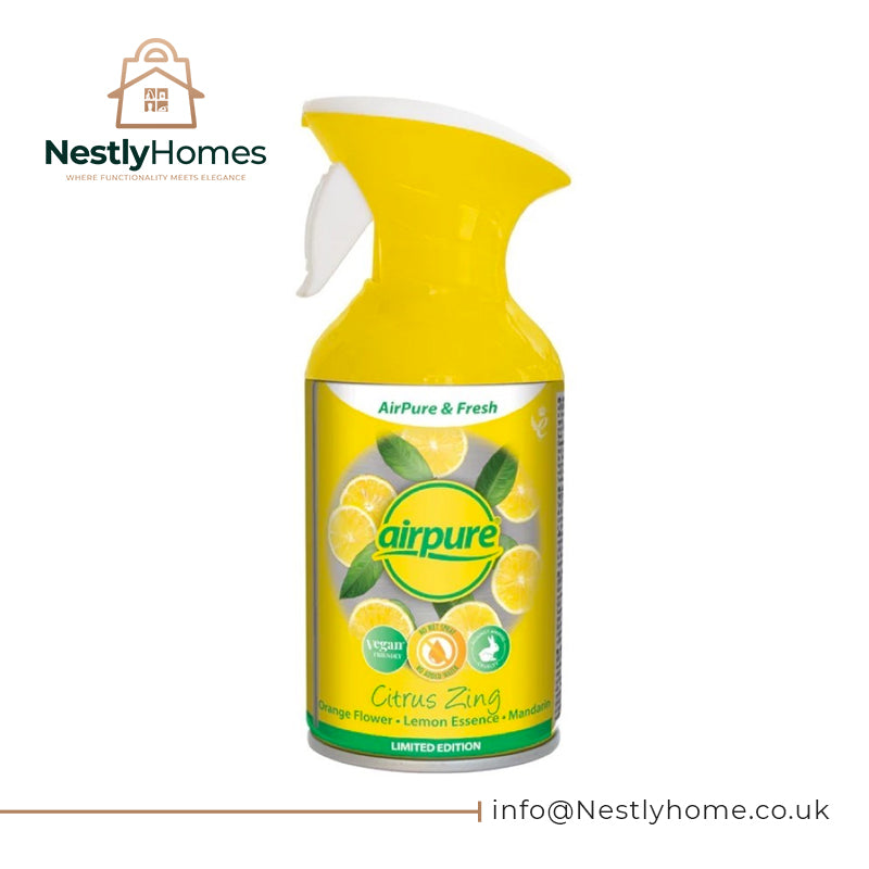 AIRPURE  FRESH TRIGGER SPRAY CITRUS ZING 250ML