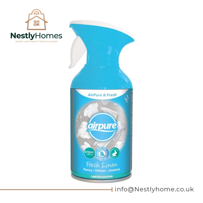 AIRPURE FRESH TRIGGER SPRAY FRESH LINEN 250ML PK12