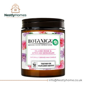 AIRWICK Botanica Candle Island Rose 500g
