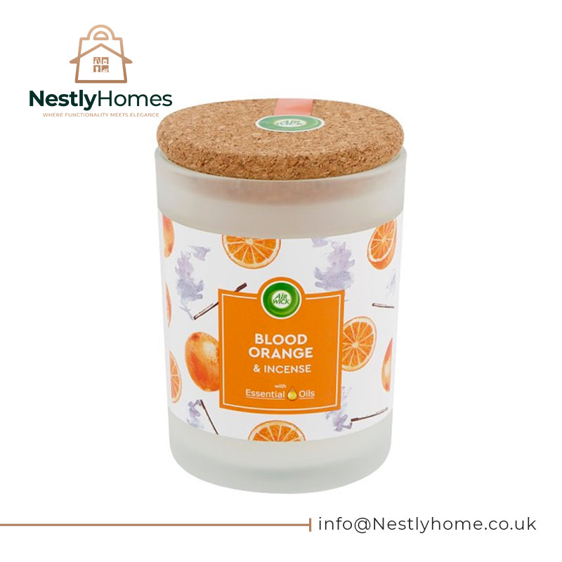 AIRWICK CANDLE BLOOD ORANGE 185G