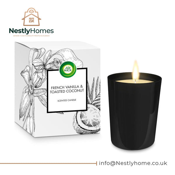 AIRWICK CANDLE VANILLA &amp; COCONUT 220G