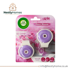Airwick Clip-On Car Fresh Blossom Twin