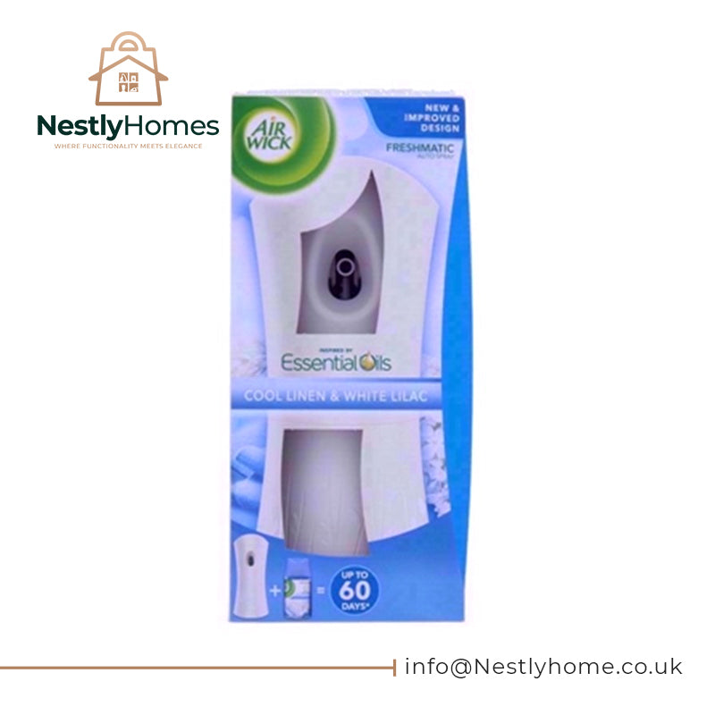 AIRWICK FRESHMATIC COMPLETE COOL LINEN PK4