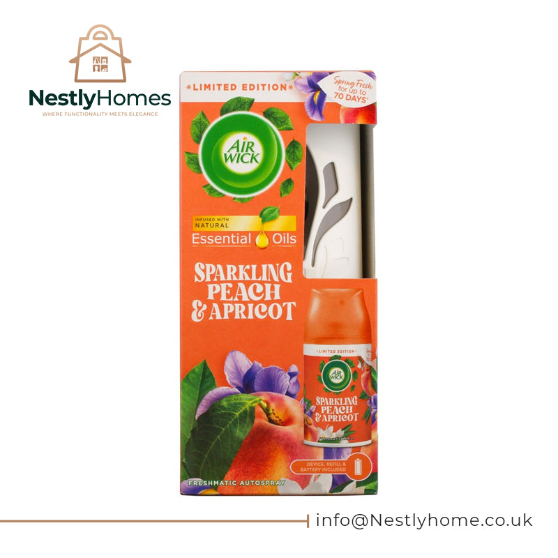 AIRWICK FRESHMATIC COMPLETE PEACH APRICOT PK4