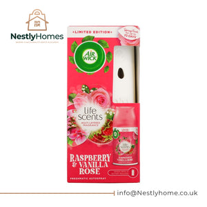 AIRWICK FRESHMATIC COMPLETE RASPBERRY & VANILLA ROSE