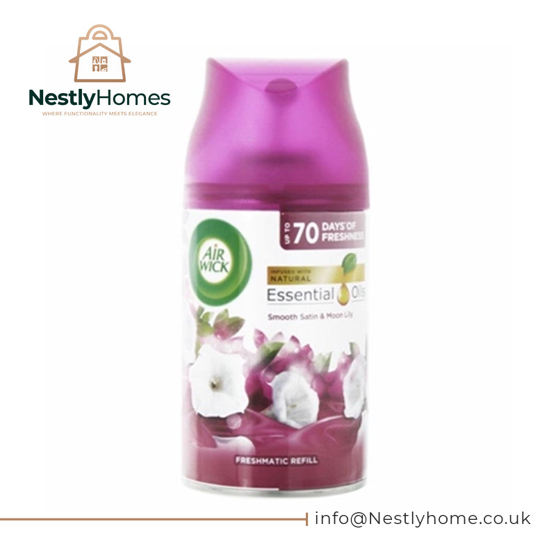 AIRWICK FRESHMATIC REFILL SATIN MOON LILY PK4