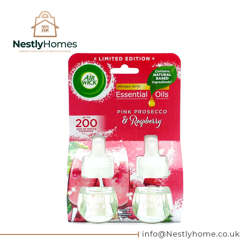 Airwick Plug Refill Prosecco & Raspberry Twin 19ml