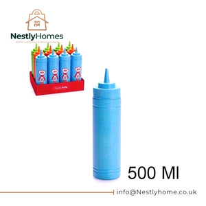 Albero Sauce Bottle Blue 500ml Pk12