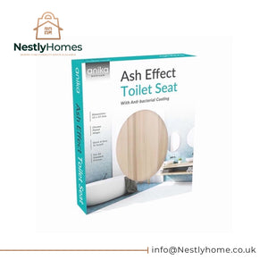 Anika Toilet Seat Ash Effect