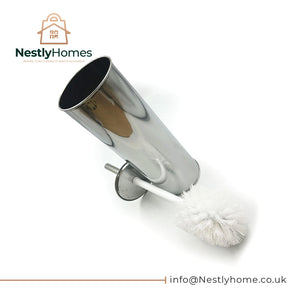 Apollo Chrome Toilet Brush & Holder