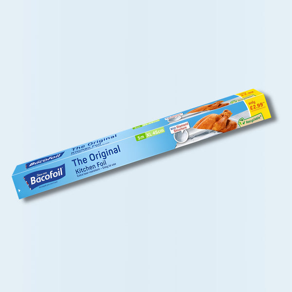 Bacofoil Kitchen Foil Original 450Mm X 5M (Pm £2.99)