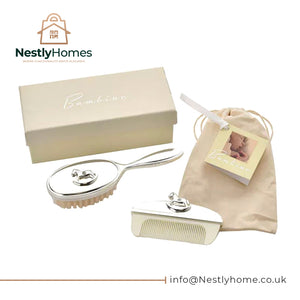 Bambino Brush and Comb Set with Rocking Horse