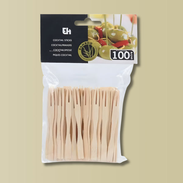 Bamboo Cocktail100 Forks