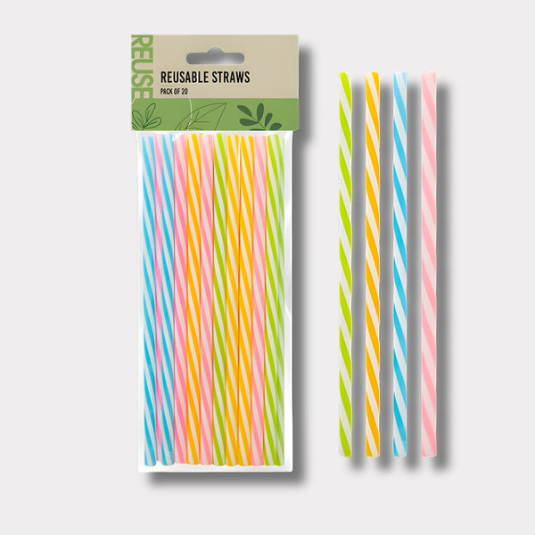 Bello Plastic 20 Straws