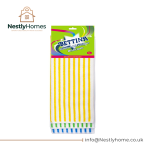 Bettina 3 Dishcloths Striped Microfibre