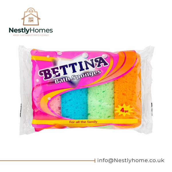 Bettina Bath Four Round Sponges