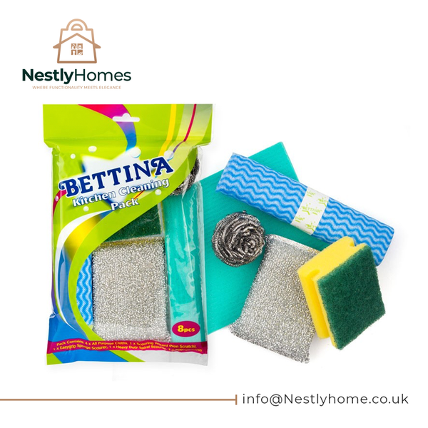 Bettina Kitchen 8pc Cleaning Pack