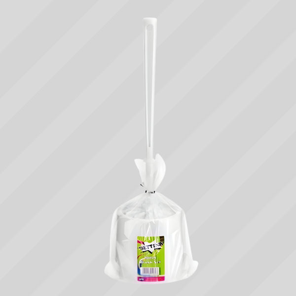 Bettina Toilet Brush Set White